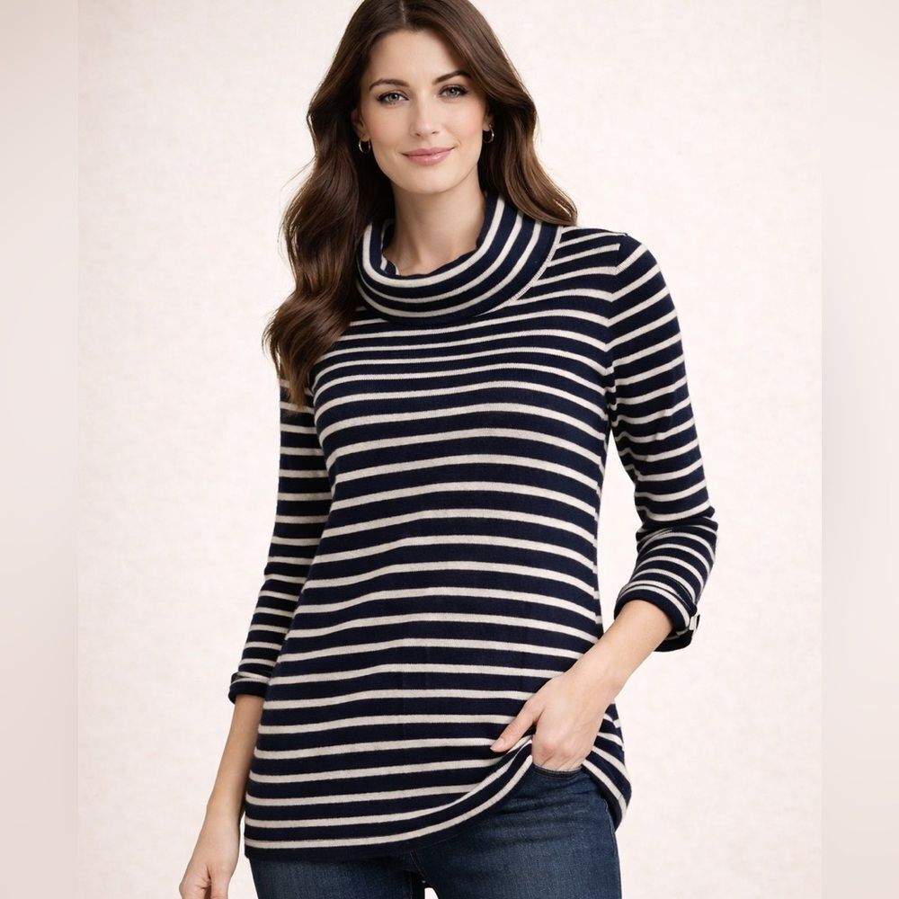 Pure Collection Cashmere Turtleneck Sweater